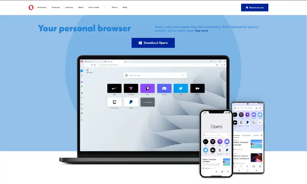The Best Lightweight Browsers in 2022 Opera Browser