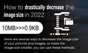 How to drastically decrease the image size in 2022