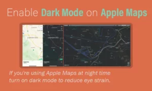 How to Enable Dark Mode on Apple Maps
