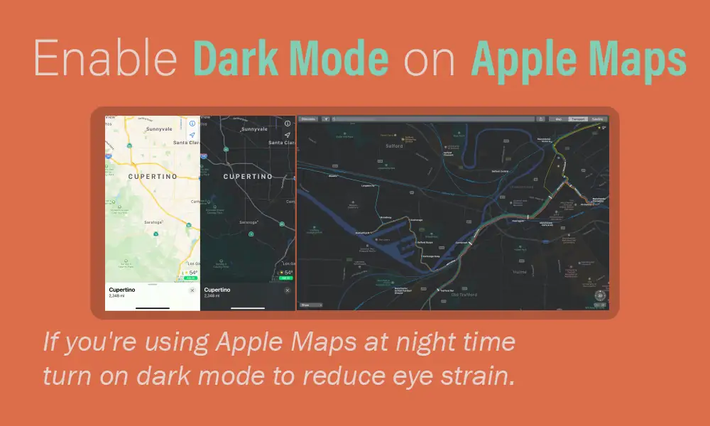 How To Enable Dark Mode On Apple Maps How To Enable Dark Mode On Apple Maps