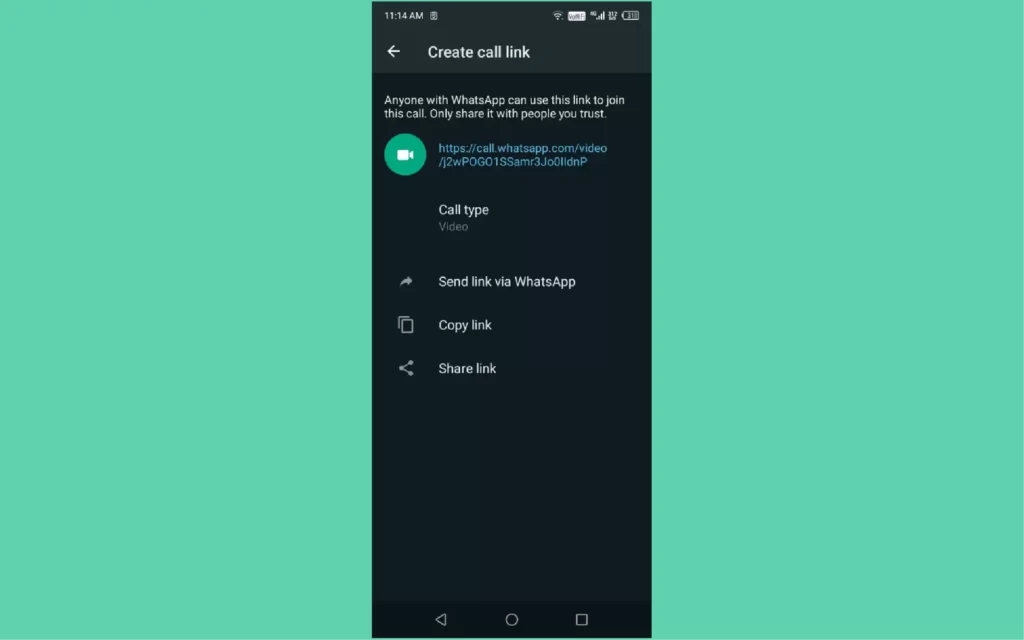 How To Create Whatsapp Call Link Share-Whatsapp-Call-Link