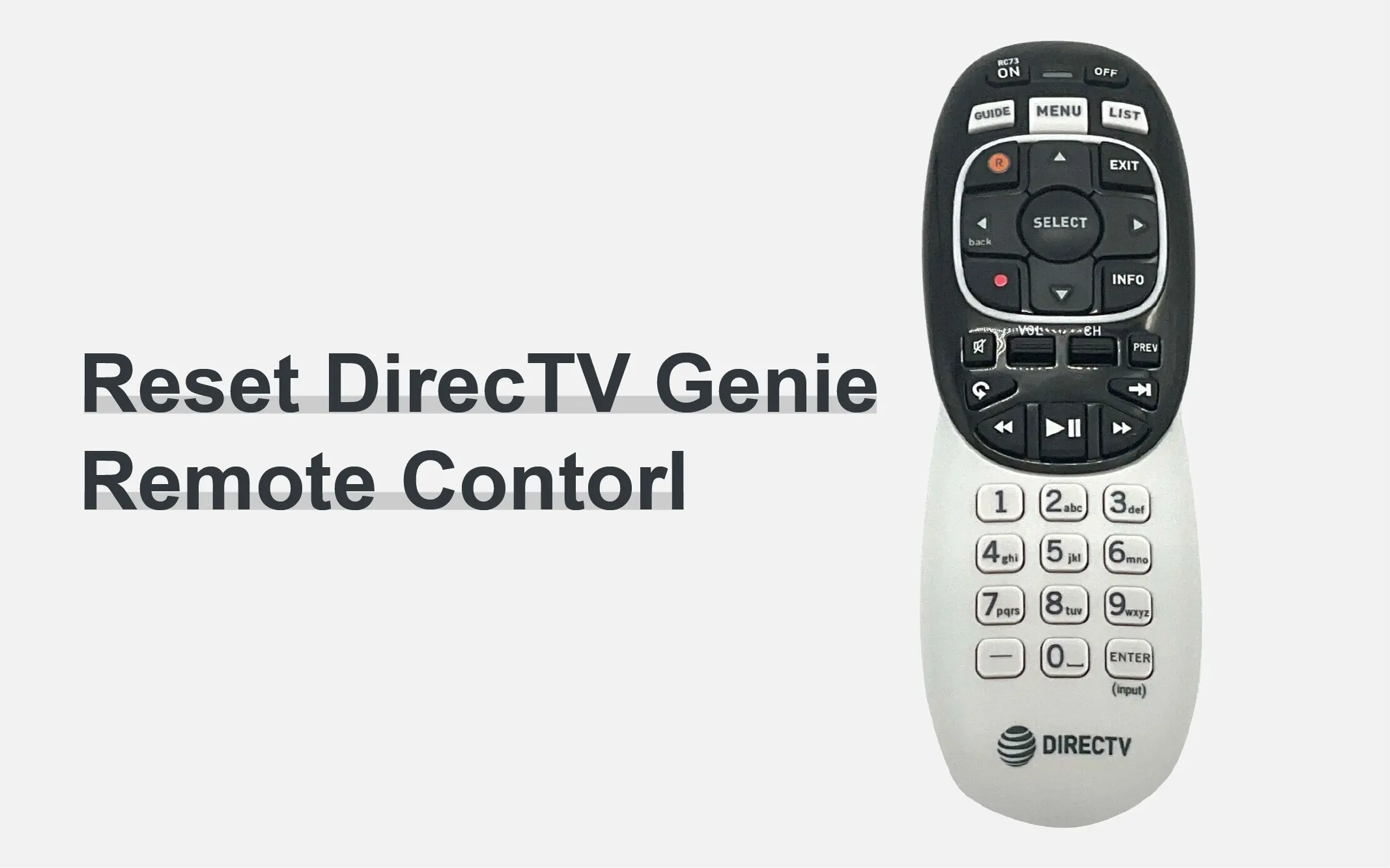 How to Reset DirecTV Genie Remote Control