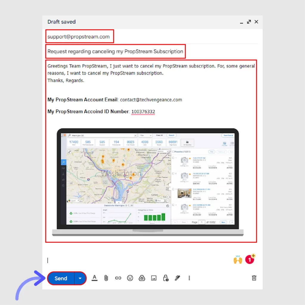 How to Get PropStream Free Trial cancel-PropStream-subscription-by-sending-them-email