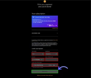 How to Get Nebula Free Trial using CuriosityStream Enter-the-payment-options-and-click-on-Sign-up-now-button