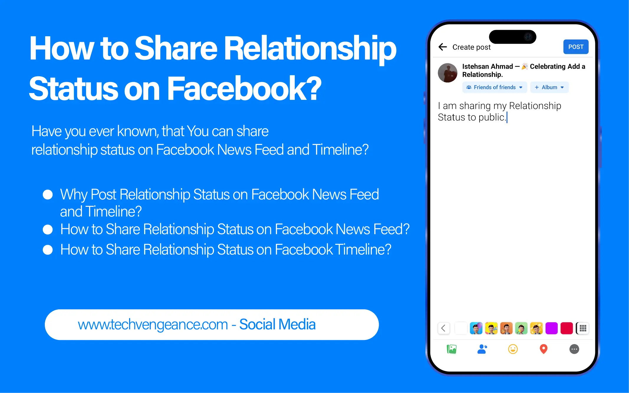 How to Share Relationship Status on Facebook