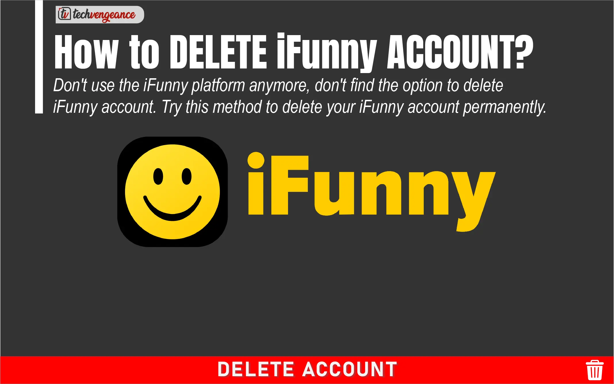 How to Delete iFunny Account